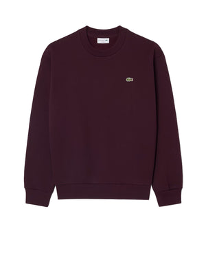 Lacoste Felpa G Uomo Mod. SH8868 FELPATA 3KE Bordeau