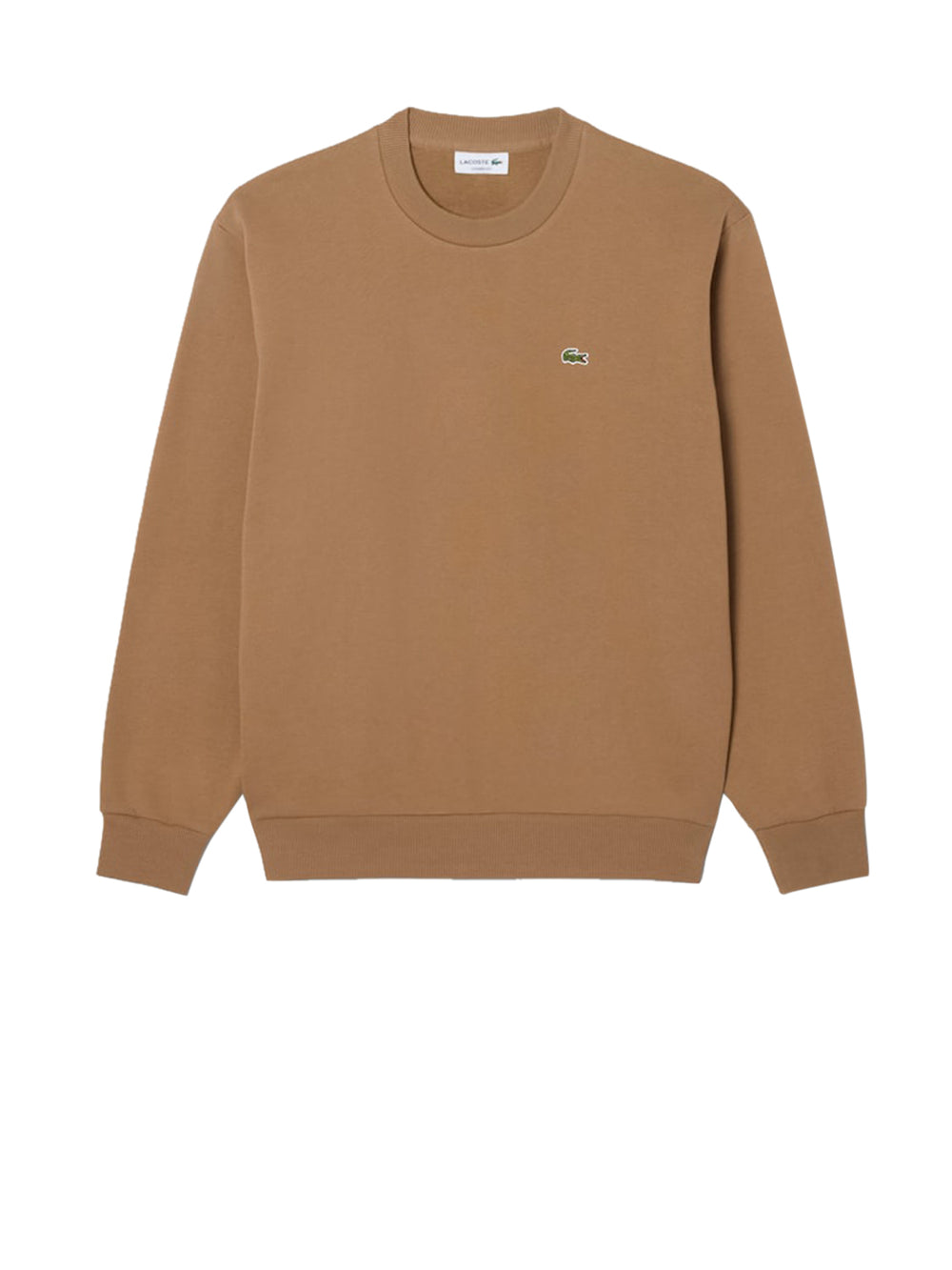 Lacoste Felpa G Uomo Mod. SH8868 FELPATA SIX Tabacco
