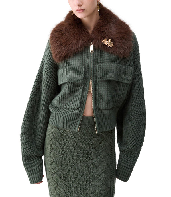 Liu Jo Giubbotto corto Donna Mod. CF6038 MA22S 90312 Verde