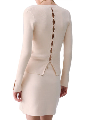 Liu Jo Maglia Donna Mod. CF6293 MS99E X0793 Beige