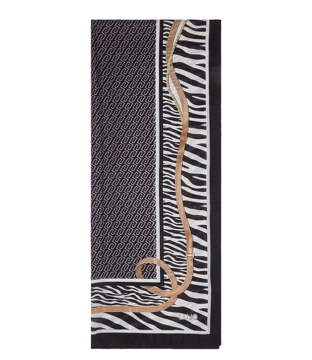 Liu Jo Foulard Donna Mod. 2F6063 T2745 22222 Nero