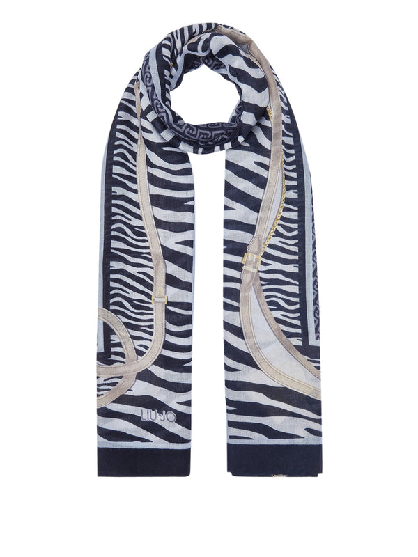 Liu Jo Foulard Donna Mod. 2F6063 T2745 90013 Blu