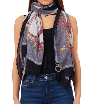 Liu Jo Foulard Donna Mod. 2F6072 T2745 22222 Nero