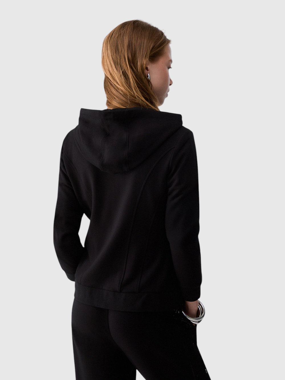 Liu Jo Felpa cappuccio Donna Mod. TF6134 FS576 22222 Nero
