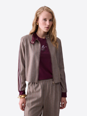 Liu Jo Felpa Zip Donna Mod. TF6146 T692A DDX06 Beige