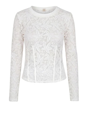 Liu Jo T-shirt Donna Mod. TF6152 J3968 10701 Panna