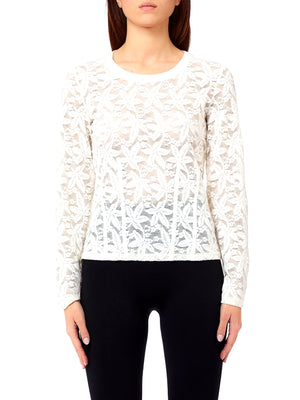 Liu Jo T-shirt Donna Mod. TF6152 J3968 10701 Panna