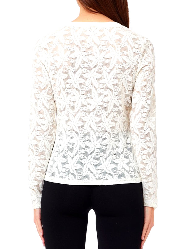 Liu Jo T-shirt Donna Mod. TF6152 J3968 10701 Panna