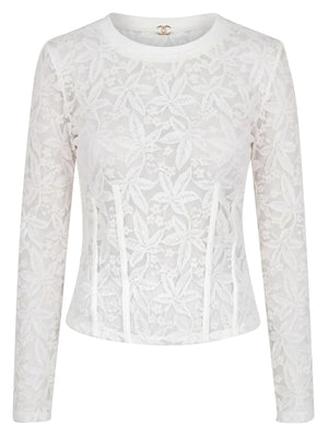 Liu Jo T-shirt Donna Mod. TF6152 J3968 10701 Panna