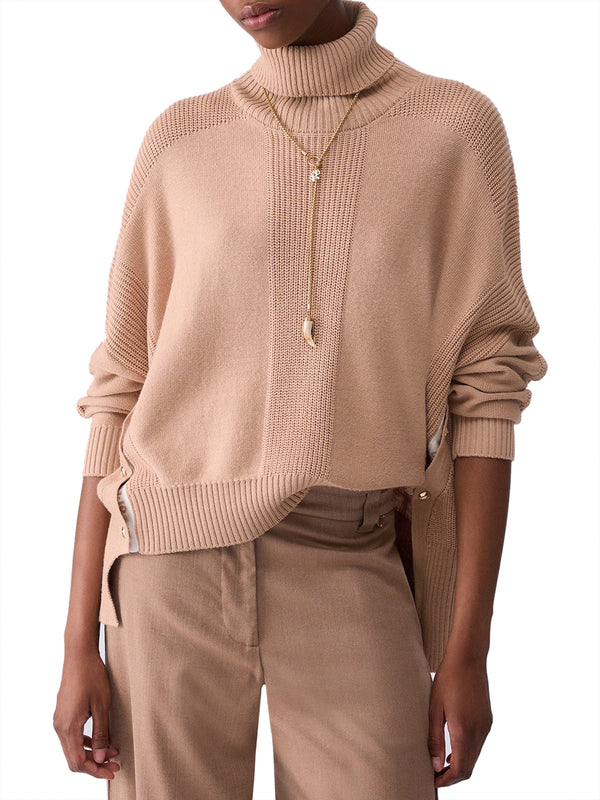 Liu Jo Maglione Donna Mod. TF6154 MA22S D3046 Biscotto