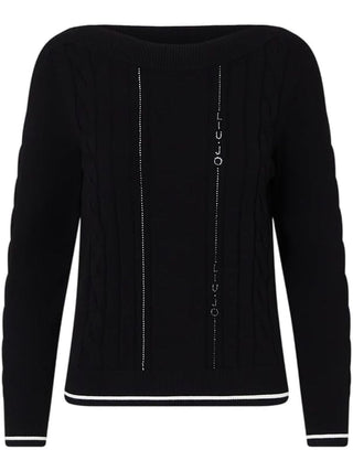Liu Jo Maglia Donna Mod. TF6189 MS63L A3521 Nero