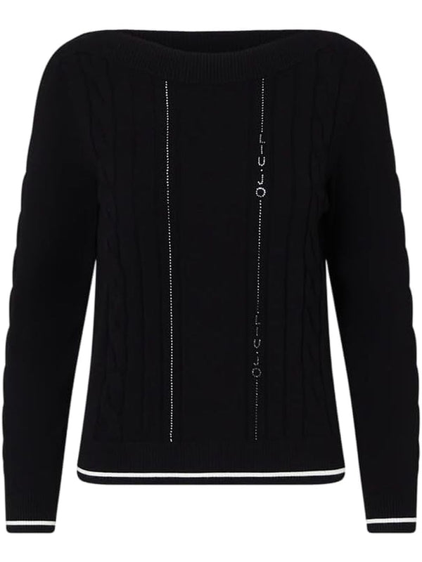 Liu Jo Maglia Donna Mod. TF6189 MS63L A3521 Nero
