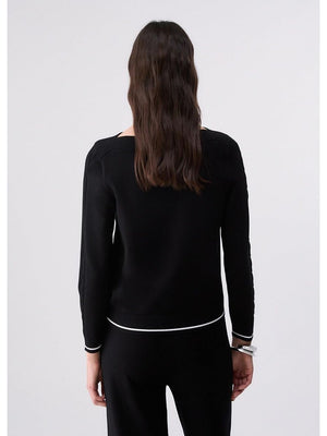 Liu Jo Maglia Donna Mod. TF6189 MS63L A3521 Nero