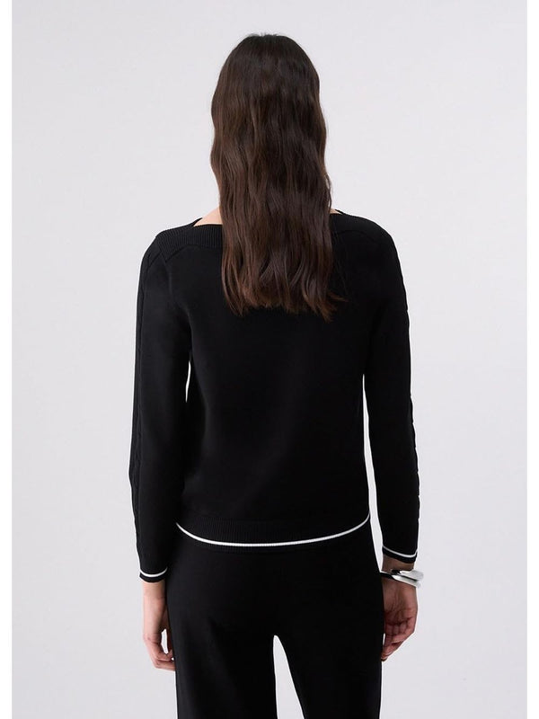 Liu Jo Maglia Donna Mod. TF6189 MS63L A3521 Nero