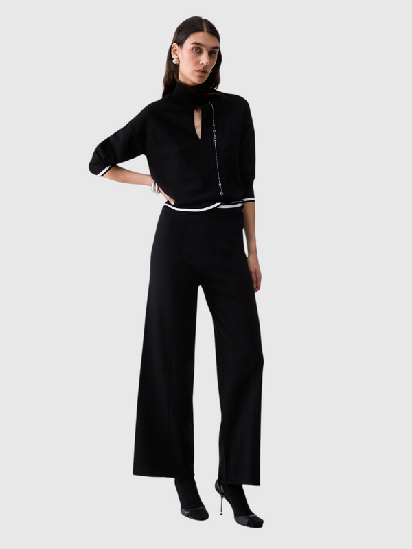 Liu Jo Pantalone Donna Mod. TF6190 MS63L A3521 Nero
