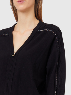Liu Jo Cardigan Donna Mod. TF6192 MS63L A3521 Nero