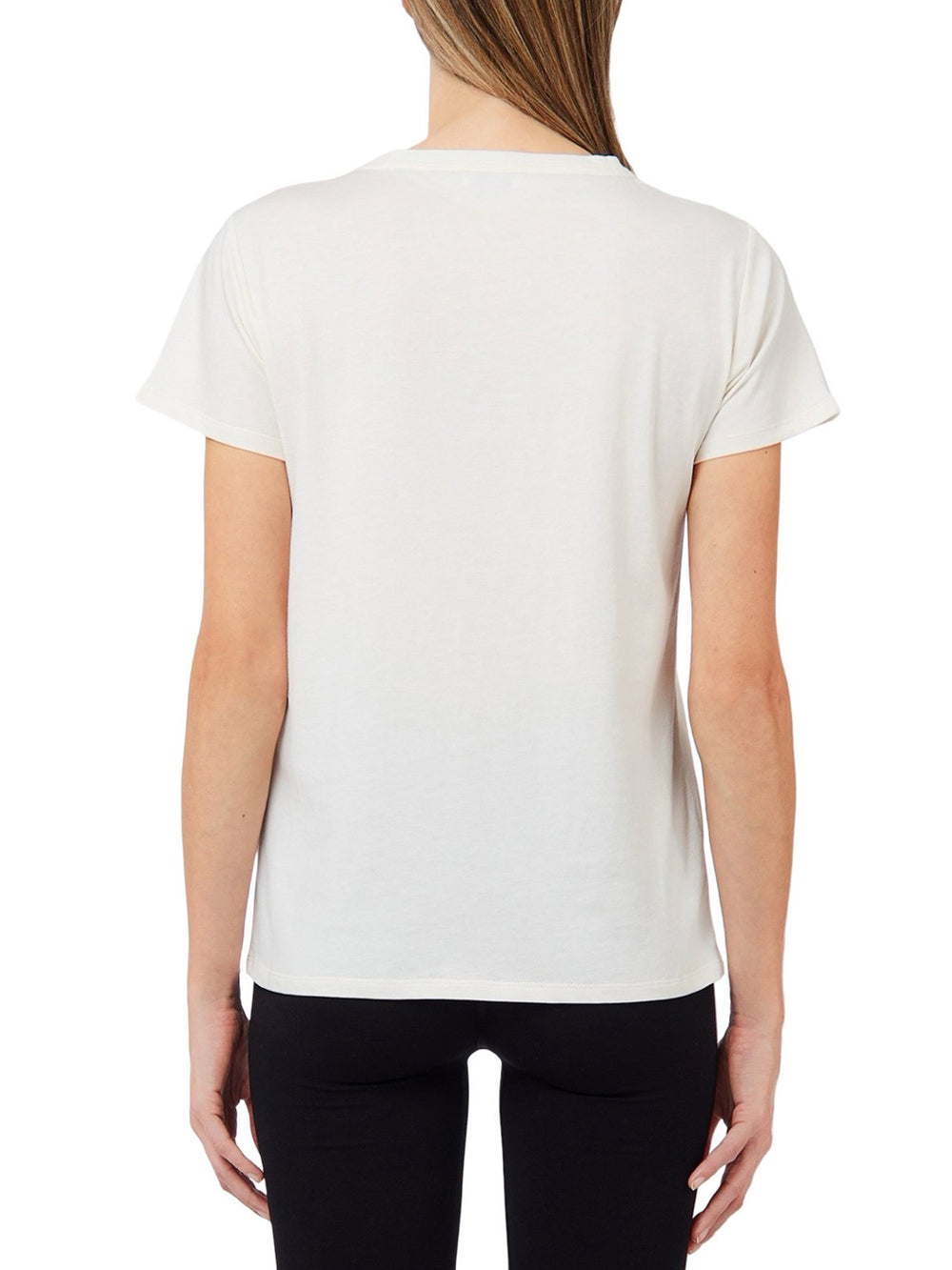 Liu Jo T-shirt Donna Mod. TF6251 JS923 L9314 Panna