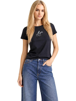 Liu Jo T-shirt Donna Mod. TF6251 JS923 S9149 Nero