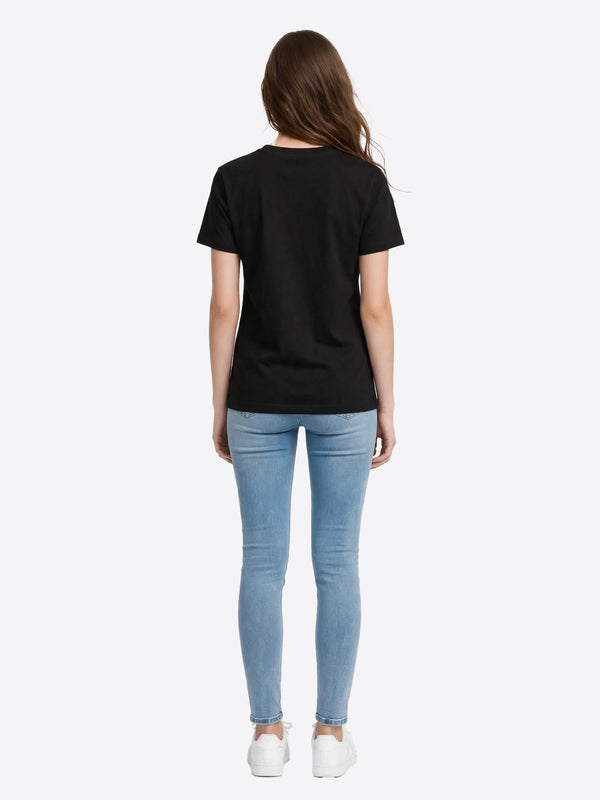 Liu Jo T-shirt Donna Mod. TF6251 JS923 W9415 Nero