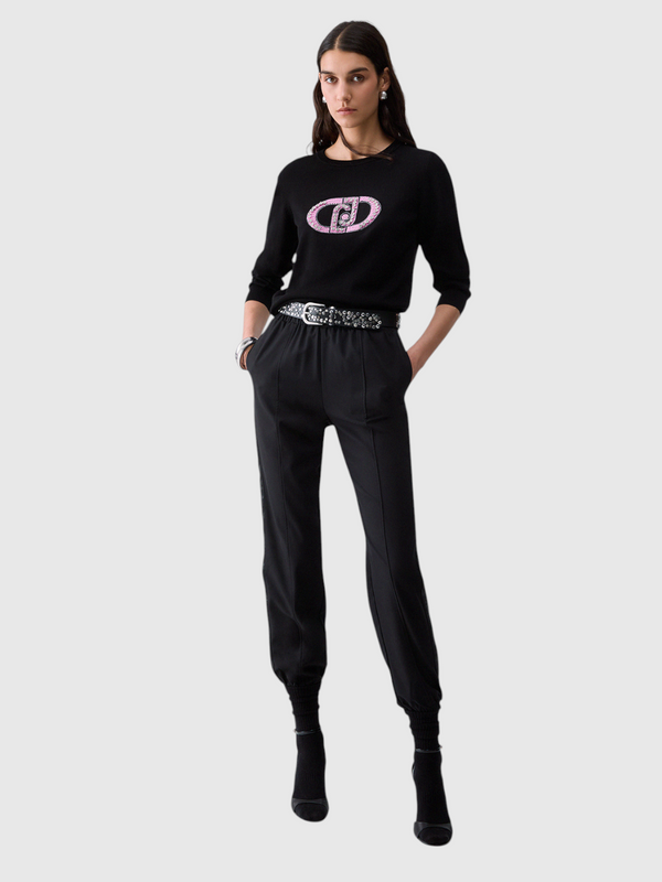 Liu Jo Maglia Donna Mod. TF6261 MS63L L9312 Nero