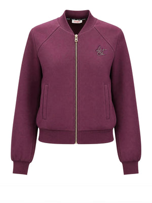 Liu Jo Felpa Zip Donna Mod. TF6287 J3958 91718 Bordeau