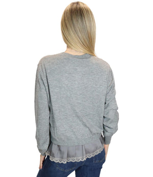 Liu Jo Cardigan Donna Mod. WF6034 MA16R 02050 Grigio