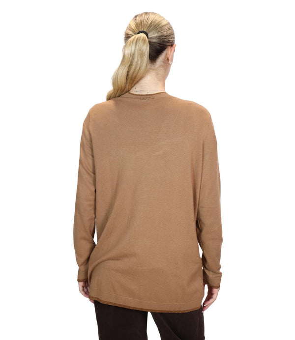 Liu Jo Cardigan Donna Mod. WF6083 MS49I 81020 Cammello