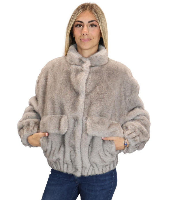 Liu Jo Eco-Pelliccia Donna Mod. WF6215 E1133 09077 Perla