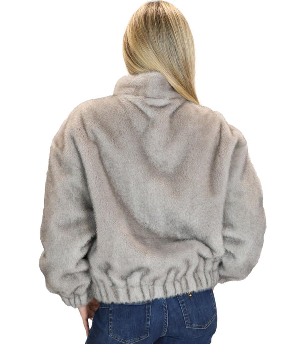 Liu Jo Eco-Pelliccia Donna Mod. WF6215 E1133 09077 Perla
