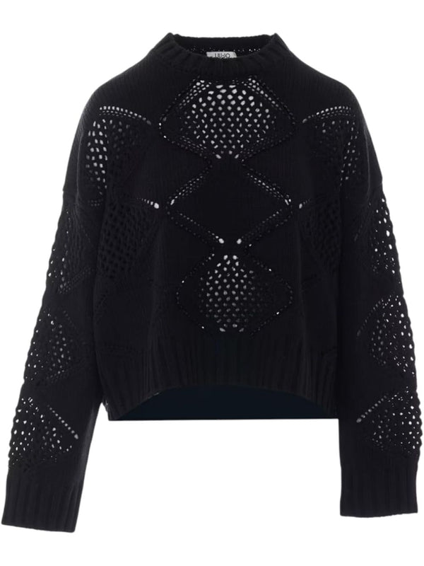 Liu Jo Maglia Donna Mod. WF6286 MA37R 22222 Nero