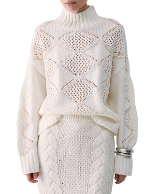 Liu Jo Maglia Donna Mod. WF6287 MA37R 10701 Panna