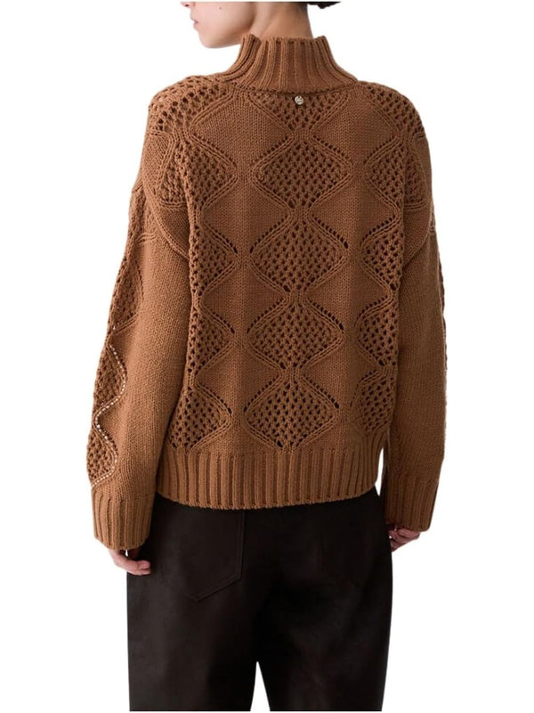 Liu Jo Maglia Donna Mod. WF6287 MA37R 81020 Cammello