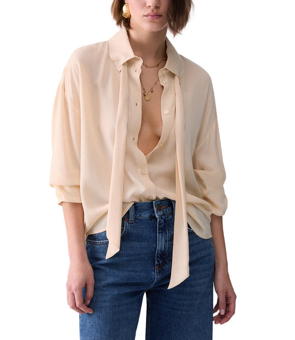 Liu Jo Camicia m/l Donna Mod. WF6330 T2578 51216 Crema