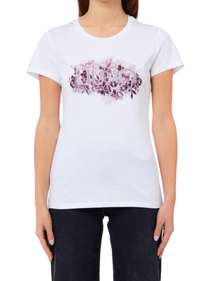 Liu Jo T-shirt Donna Mod. WF6346 JS923 L9466 Bianco