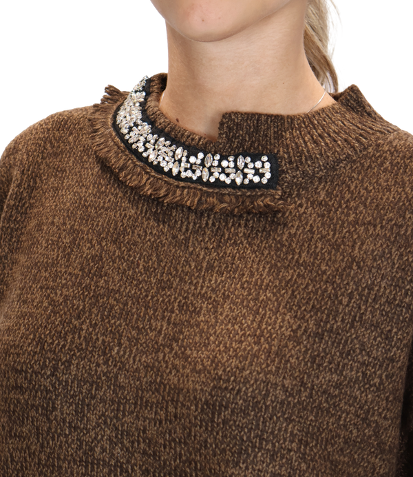 Liu Jo Maglia Donna Mod. WF6383 MA27S 09Z08 Moro