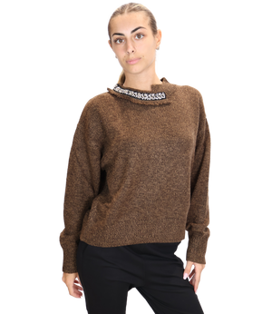 Liu Jo Maglia Donna Mod. WF6383 MA27S 09Z08 Moro