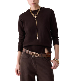 Liu Jo Maglia Donna Mod. WF6418 MA16R 91106 Moro