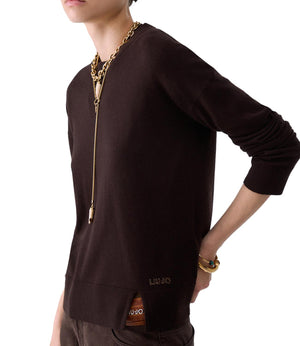 Liu Jo Maglia Donna Mod. WF6418 MA16R 91106 Moro