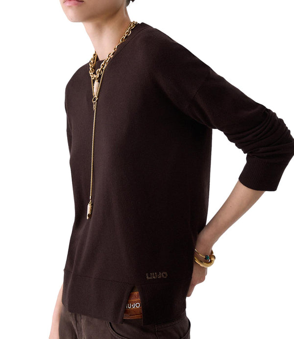 Liu Jo Maglia Donna Mod. WF6418 MA16R 91106 Moro