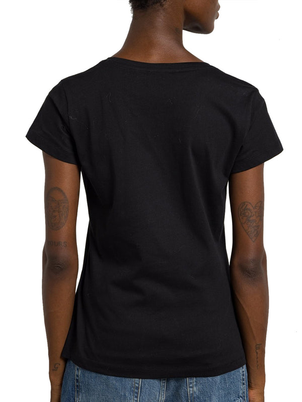 Liu Jo T-shirt Donna Mod. WF6447 JS923 L9413 Nero