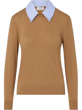 Liu Jo Maglia Donna Mod. WF6452 MA16R L9440 Cammello