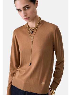 Liu Jo Maglia Donna Mod. WF6452 MA16R L9440 Cammello