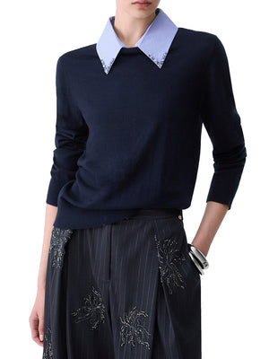 Liu Jo Maglia Donna Mod. WF6452 MA16R L9446 Blu