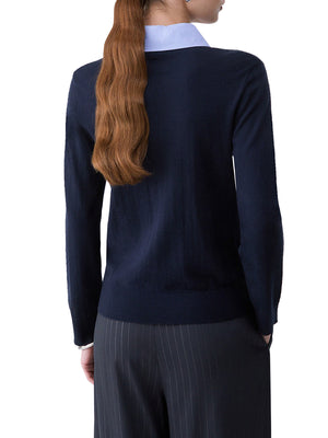 Liu Jo Maglia Donna Mod. WF6452 MA16R L9446 Blu