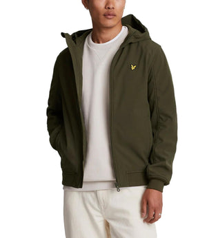 Lyle & Scott Giubbotto corto Uomo Mod. JK2110V SOFTSHELL Y294 Verde