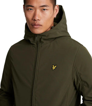 Lyle & Scott Giubbotto corto Uomo Mod. JK2110V SOFTSHELL Y294 Verde