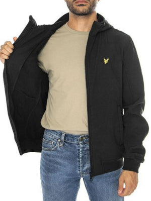 Lyle & Scott Giubbotto corto Uomo Mod. JK2110V SOFTSHELL Z865 Nero
