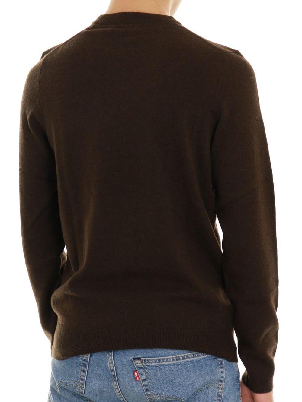 Lyle & Scott Maglione Girocollo Uomo Mod. KN2114VC LANA Y176 Moro