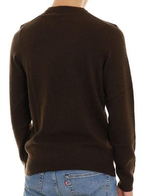 Lyle & Scott Maglione Girocollo Uomo Mod. KN2114VC LANA Y176 Moro
