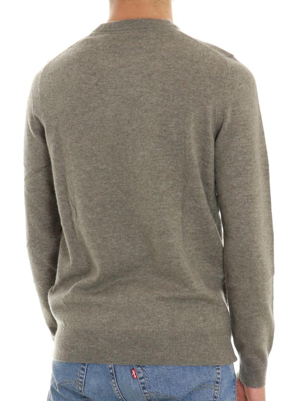 Lyle & Scott Maglione Girocollo Uomo Mod. KN2114VC LANA Y356 Beige